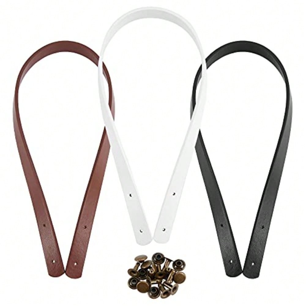 Belt Bag Leather Wide - 6pcs 3 Pairs PU Leather Bag