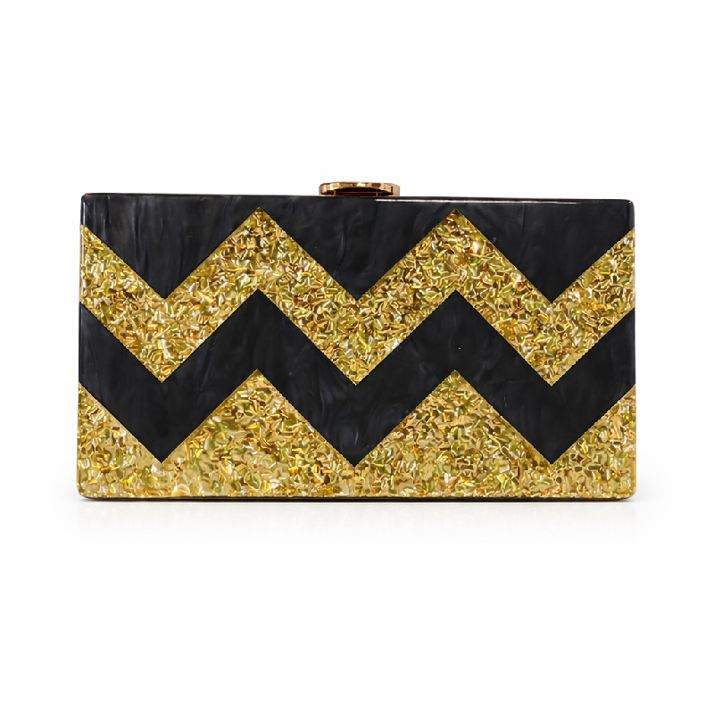 Mini Bag Evening Clutch - Shoulder Bag Clutch Pearl Acrylic Stylish
