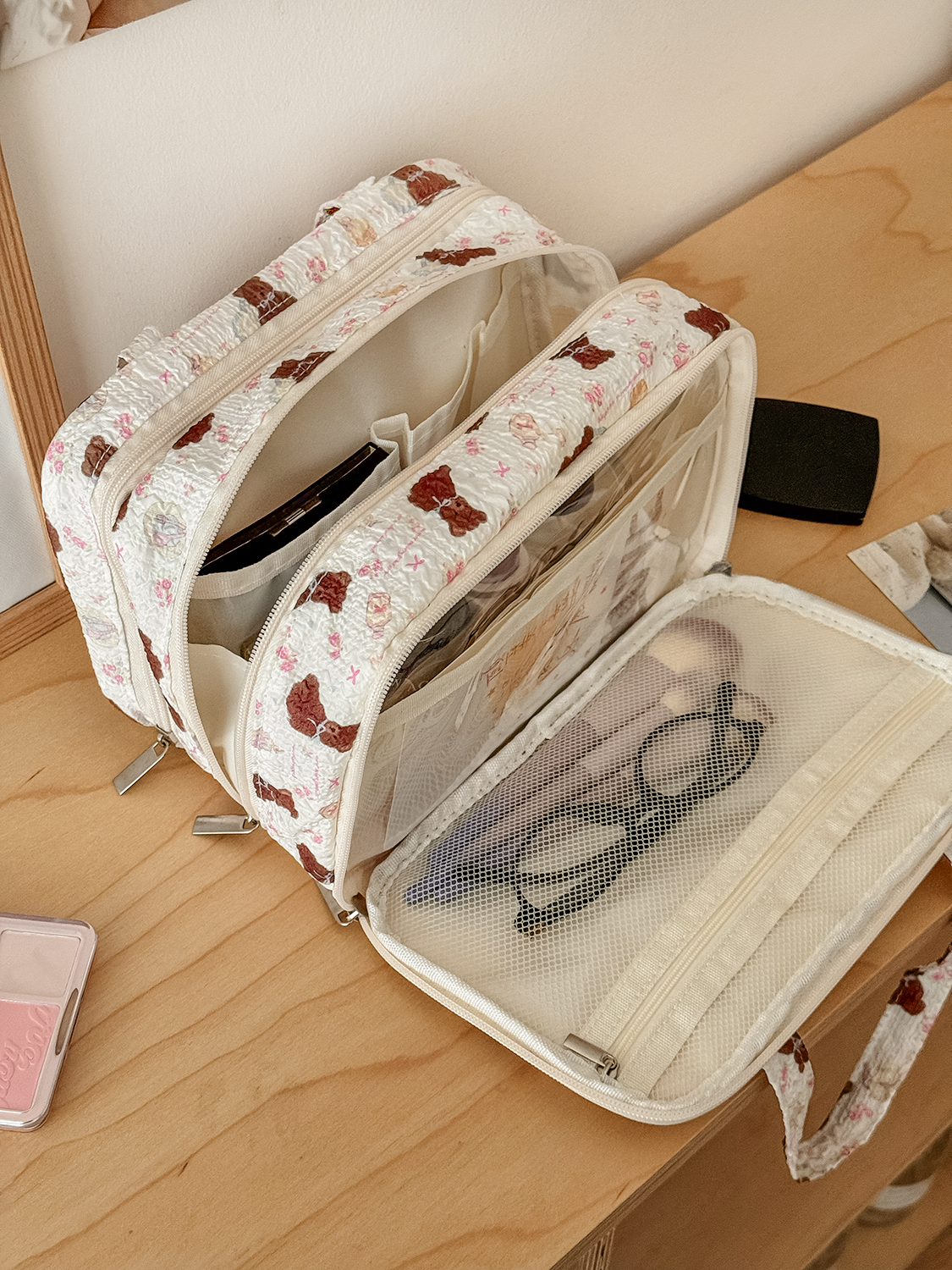 Airfriend Bear Makeup Bag Pouc - Luxury Bags China Wholesale recension och pris
