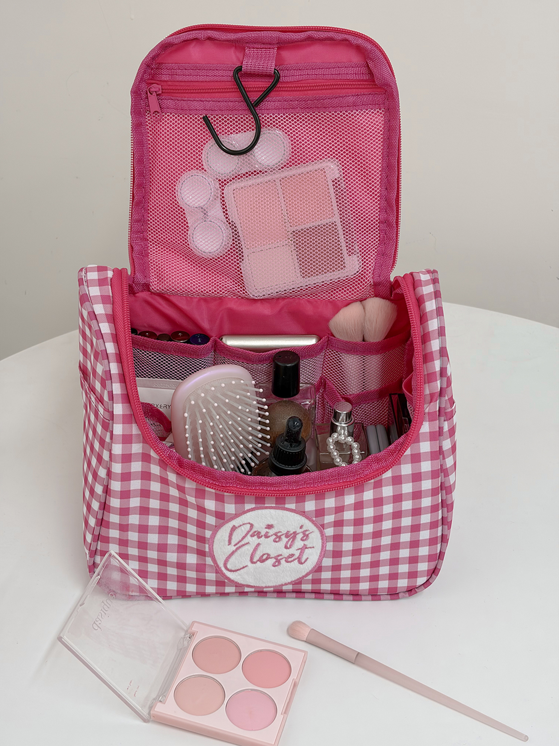 Airfriend Cute Grid Makeup Bag - Luxury Bags China Wholesale recension och pris