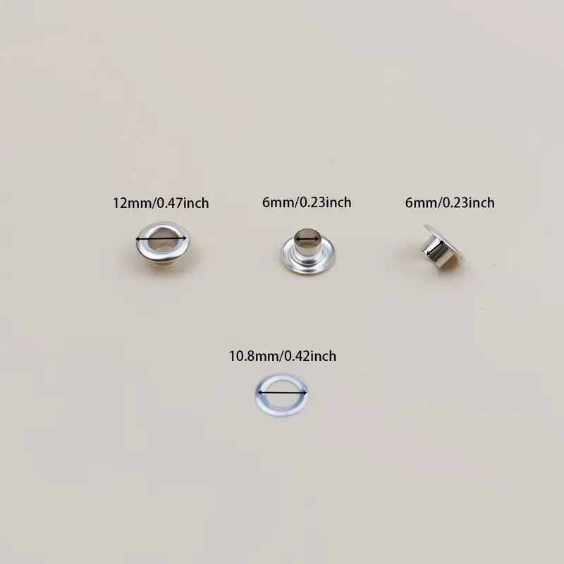 60pcs 8mm quick-release washer - Luxury Bags Repair recension och pris