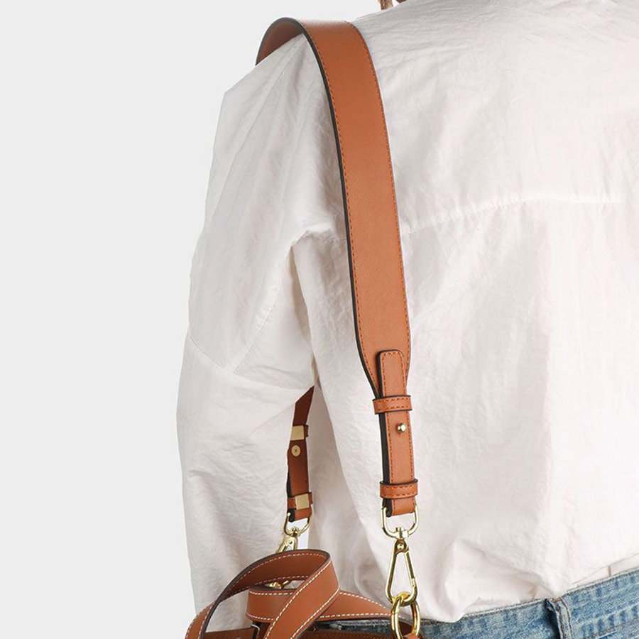 New Leather Bag Straps Women S - Belt Bag Leather Wide recension och pris