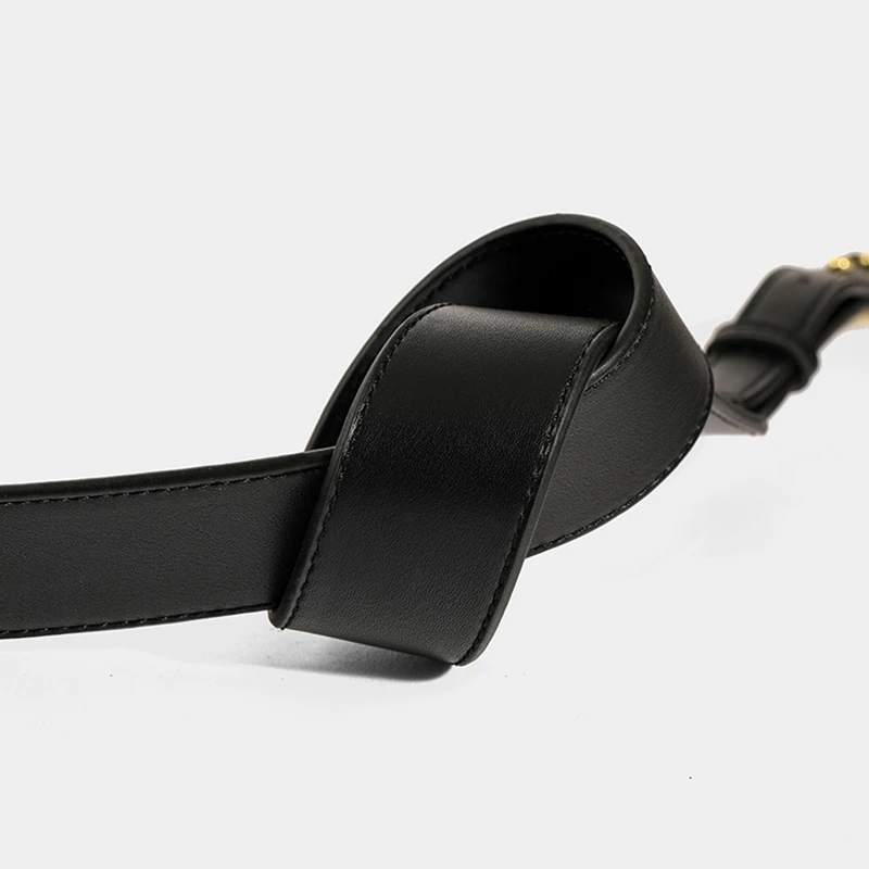 Adjustable 103-113cm Genuine L - Belt Bag Leather Wide recension och pris