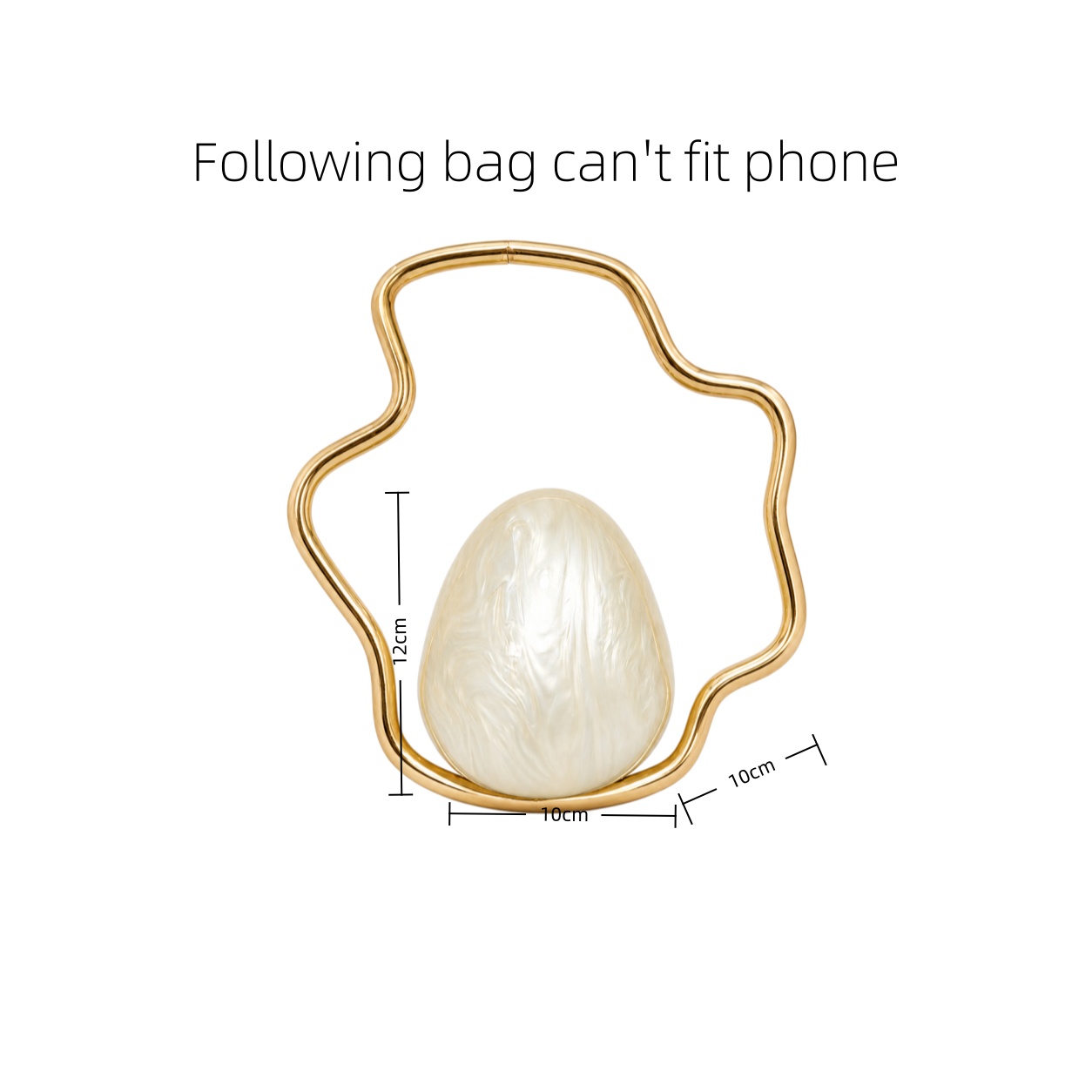 Women mini Acrylic egg bag cut - Mini Bag Evening Clutch recension och pris