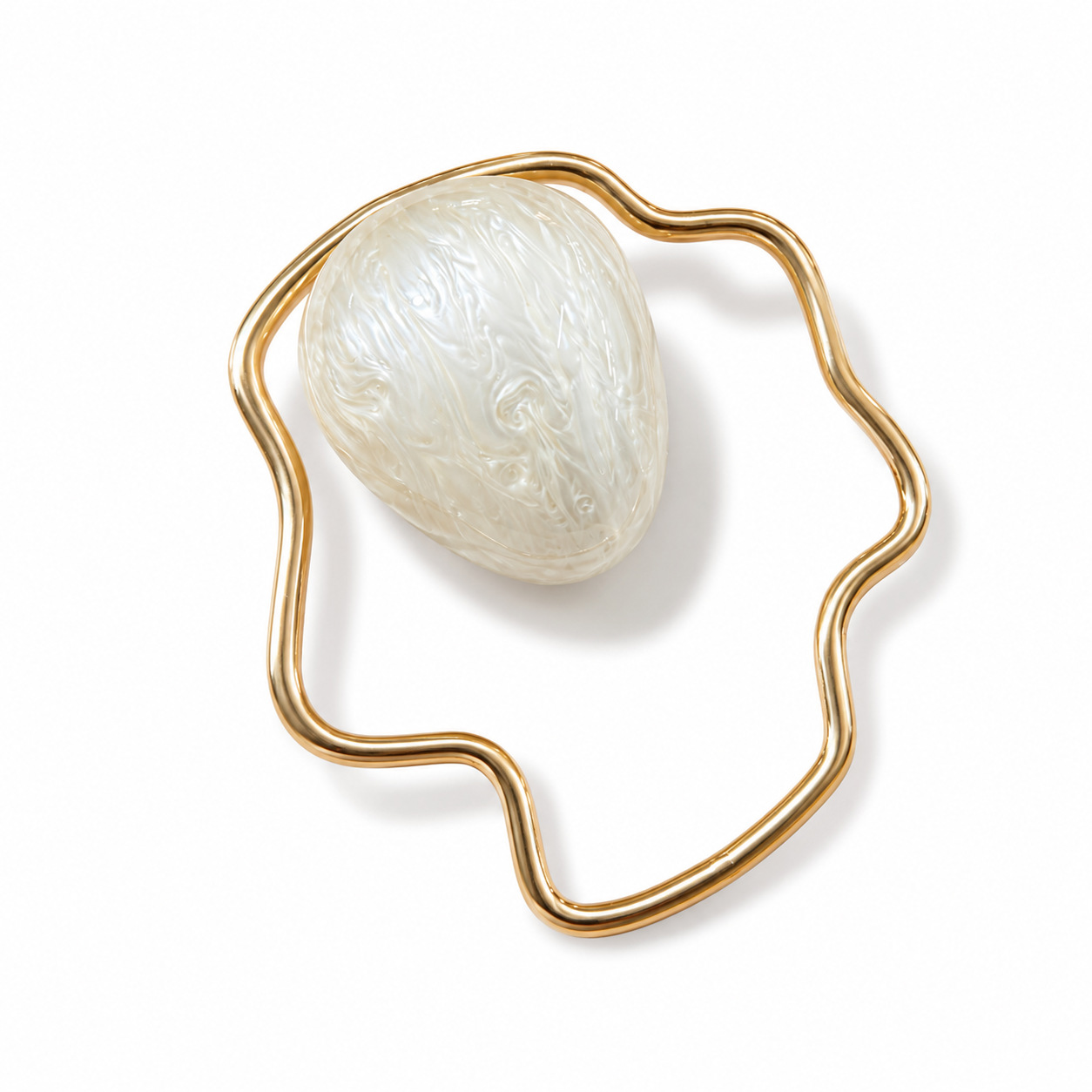 Women mini Acrylic egg bag cut - Mini Bag Evening Clutch recension och pris