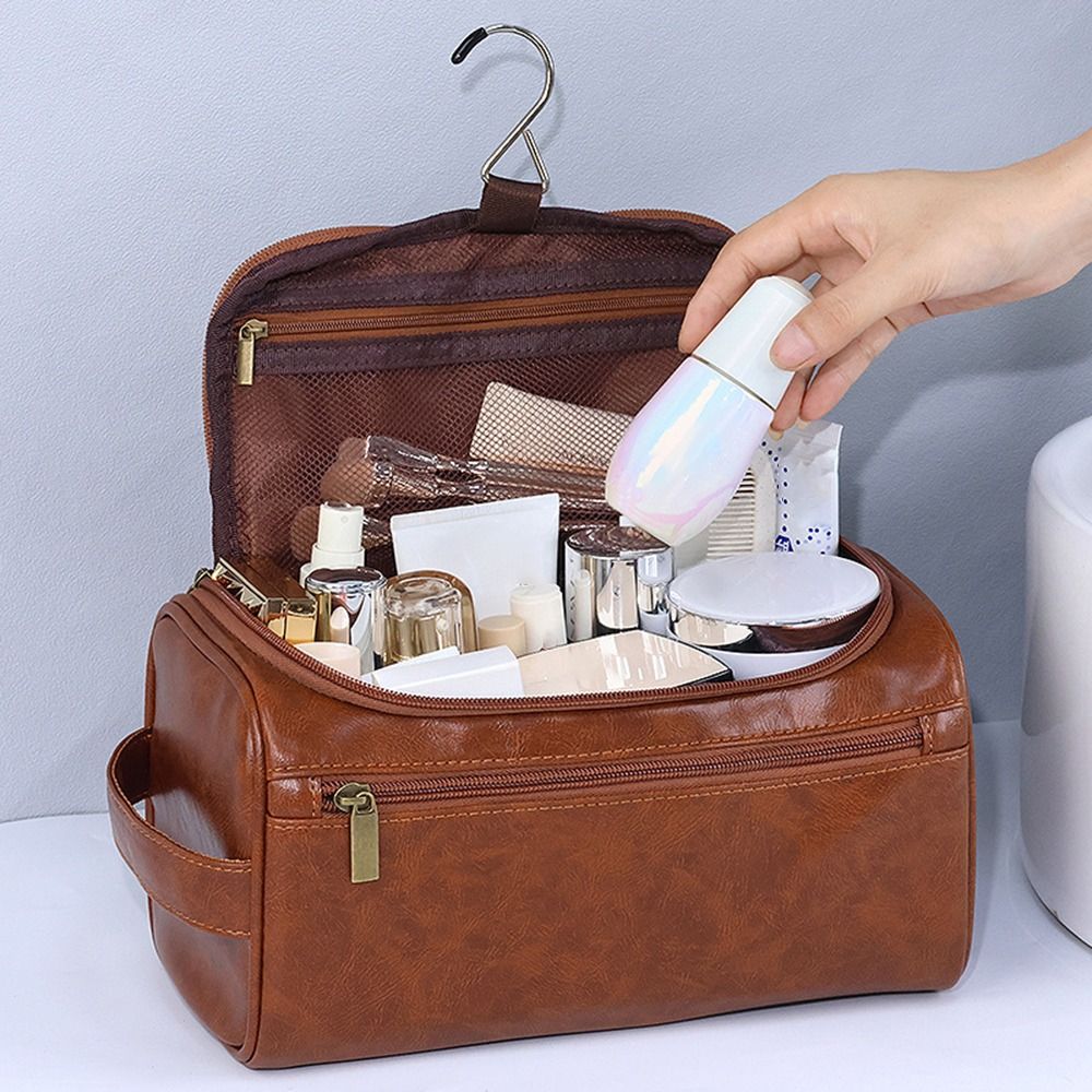Multifunctional PU Leather Men - Luxury Ziploc Bags recension och pris