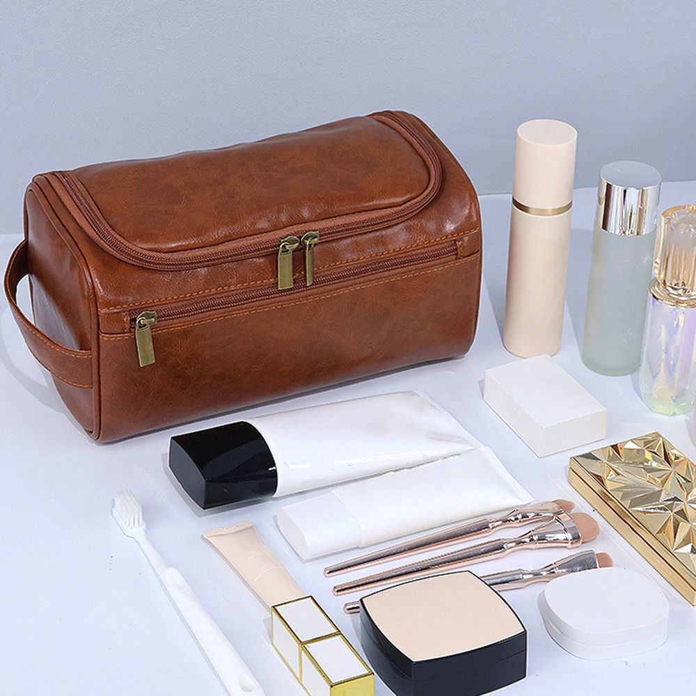 Multifunctional PU Leather Men - Luxury Ziploc Bags recension och pris