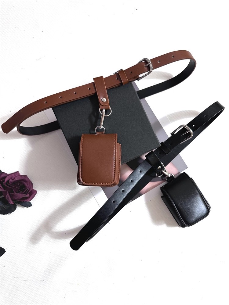 Women's Fashion PU Leather Bag - Belt Bag Leather Wide recension och pris