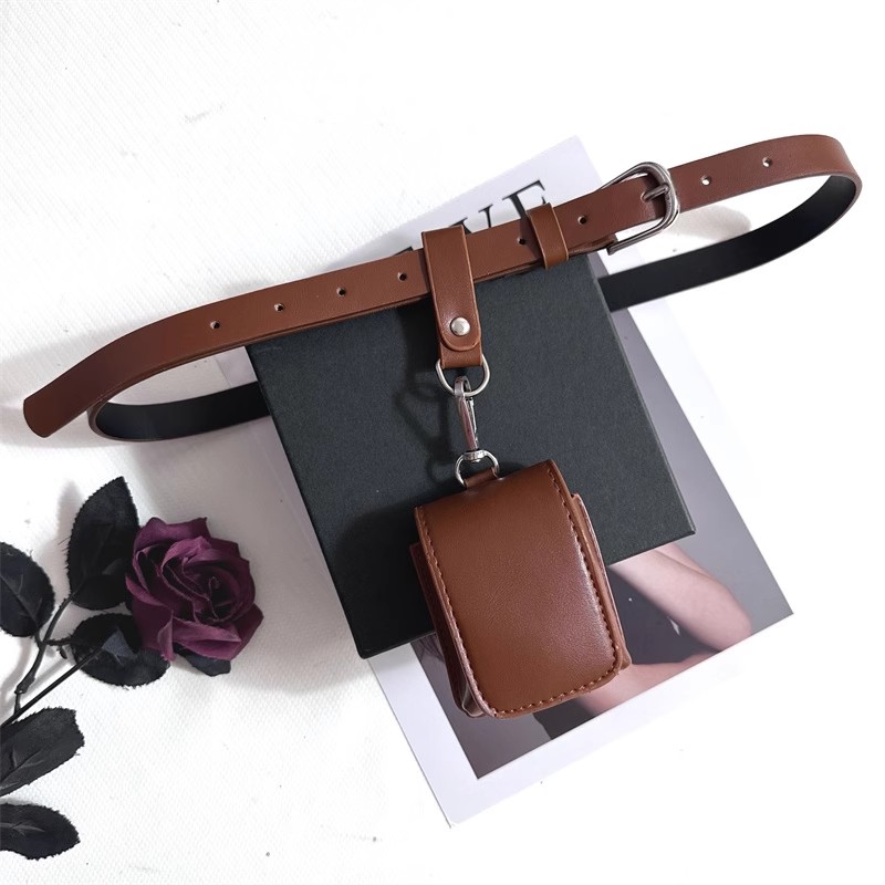 Women's Fashion PU Leather Bag - Belt Bag Leather Wide recension och pris