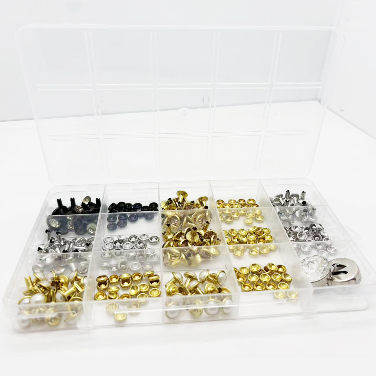 Rhinestone Rivets set 6mm 8mm  - Luxury Bags Repair recension och pris