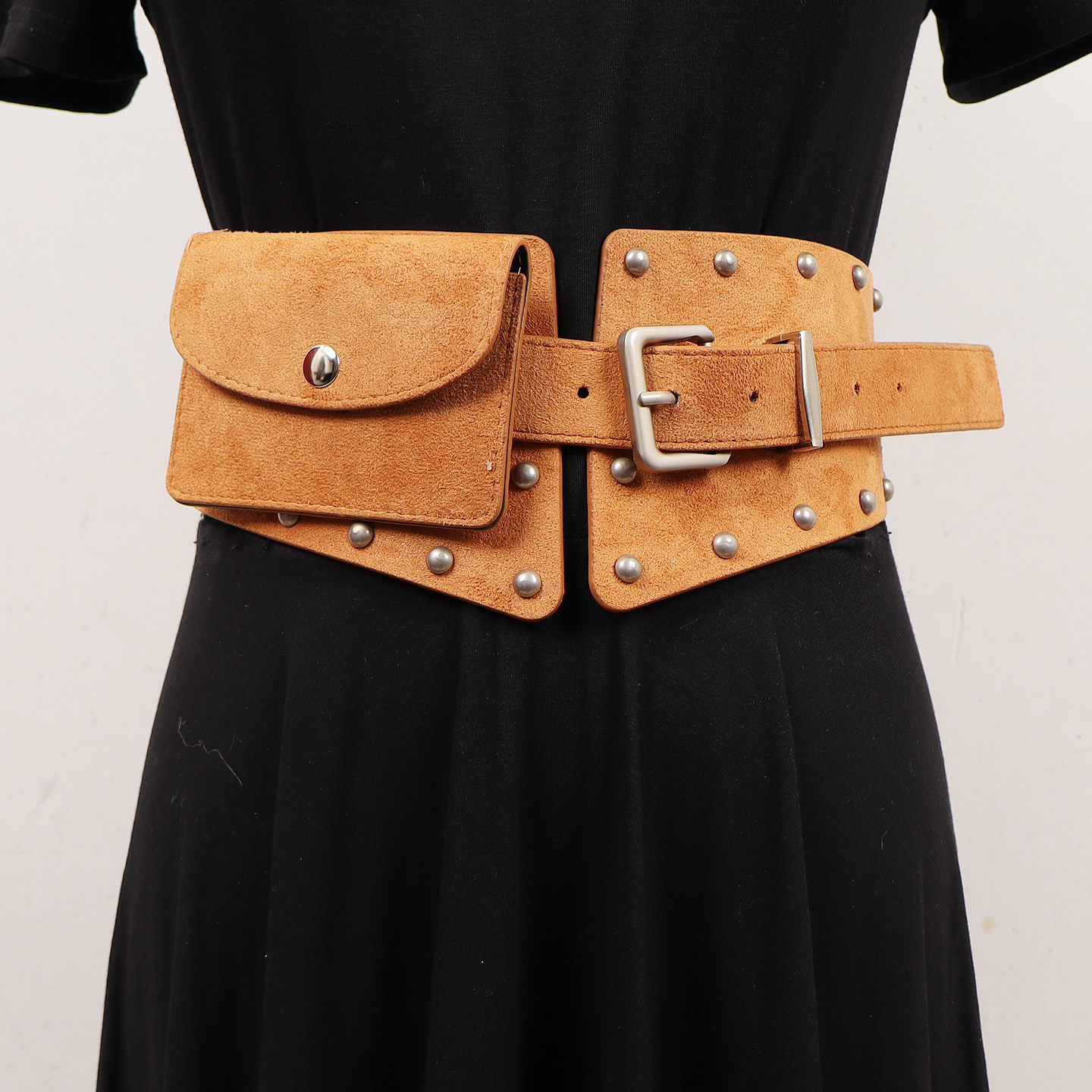 Fashion Style Suede Pu Leather - Belt Bag Leather Wide recension och pris