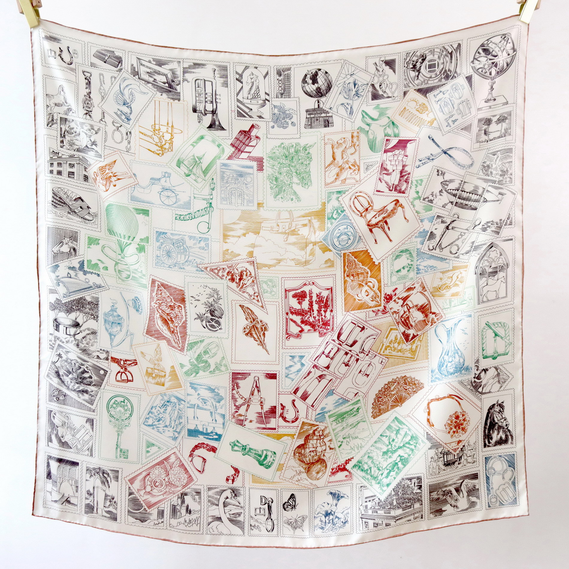 Twill Silk Scarf Luxury Design - Luxury Bags Hong Kong recension och pris