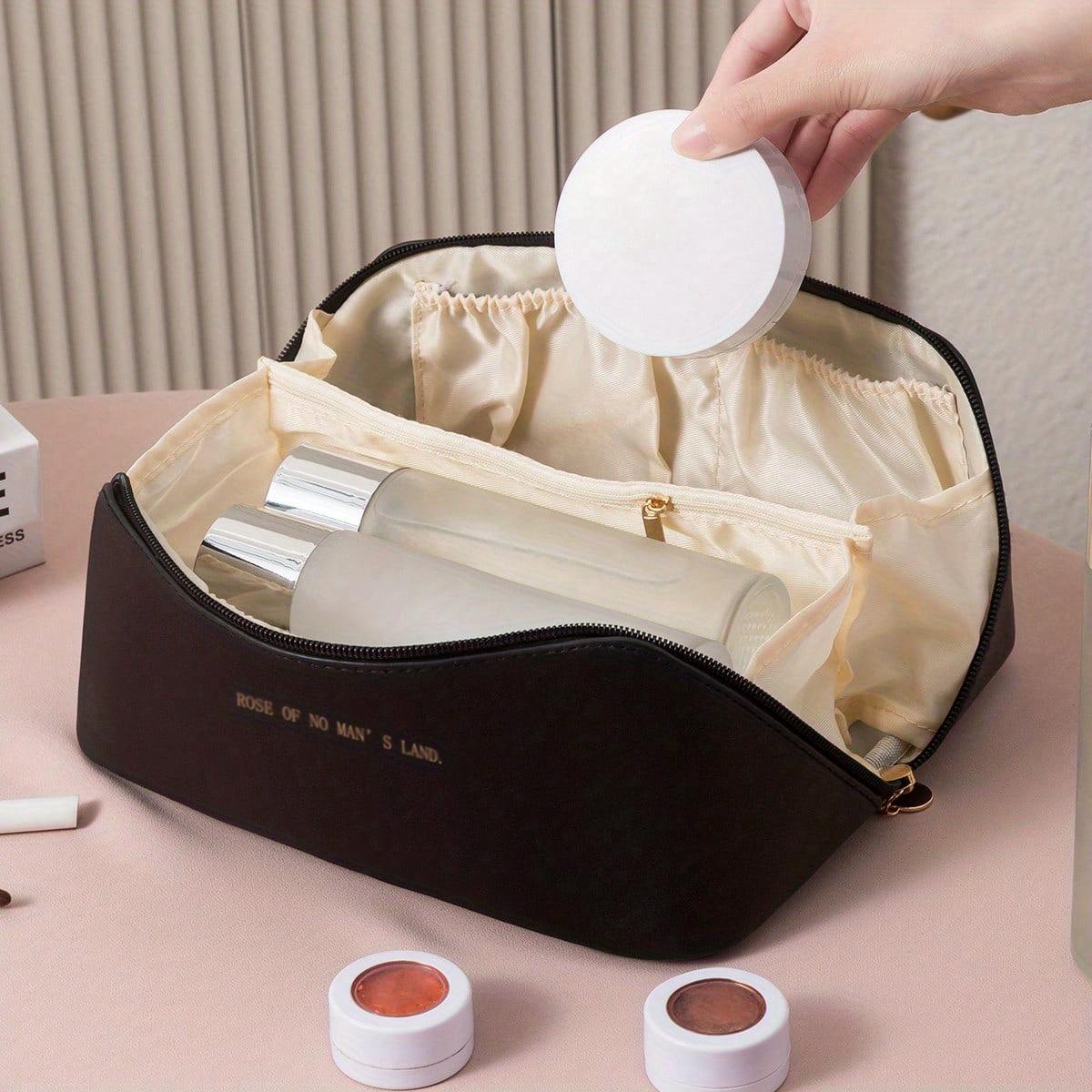 NEW Women Girl Toiletry Kit Ba - Luxury Ziploc Bags recension och pris