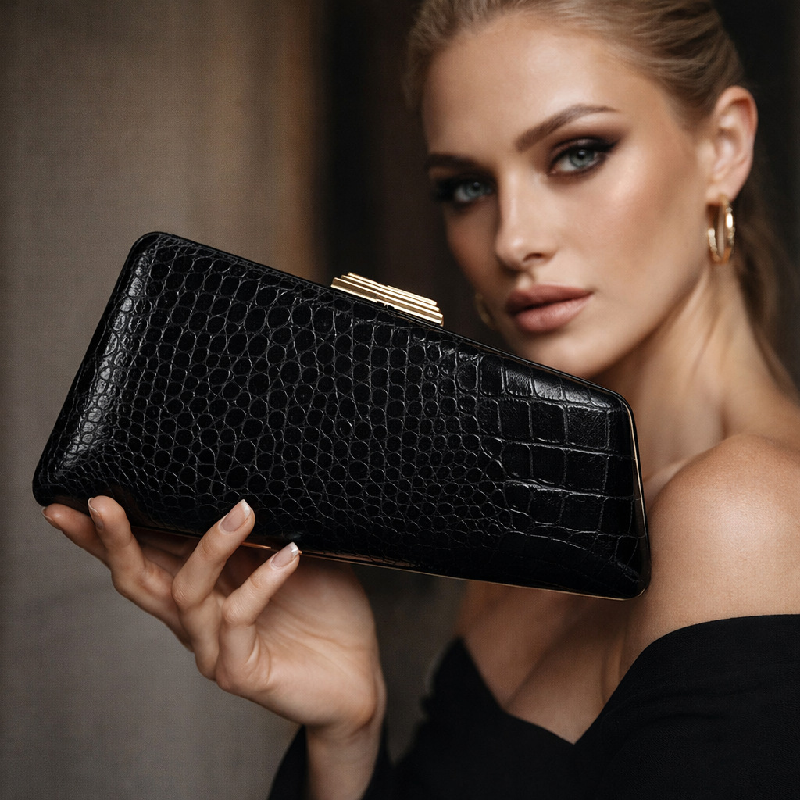 Unique Shape Clutch Bag. Shoul - Mini Bag Evening Clutch recension och pris